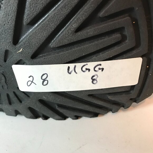 Women's Bailey Bow Tall II Black Suede Sherpa Lined Boot SZ 8/39 - Picture 8 of 8